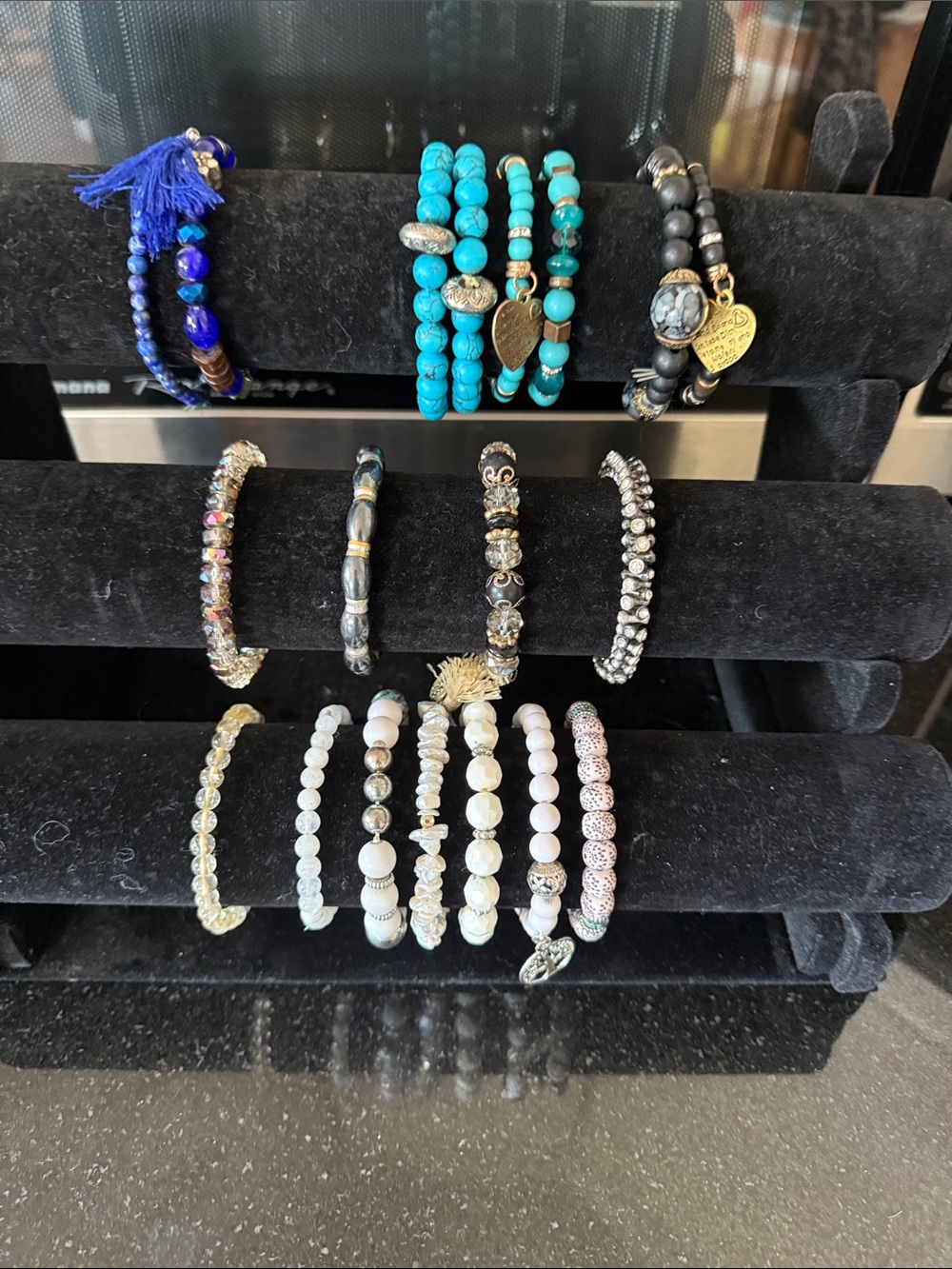 Bracelet Holder with bracelets  included
